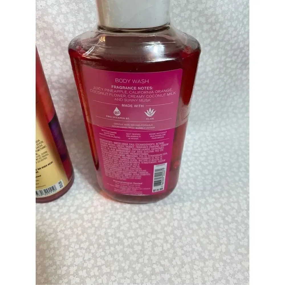 Bath and Body WorkS MALIBU HEAT 4PC Set